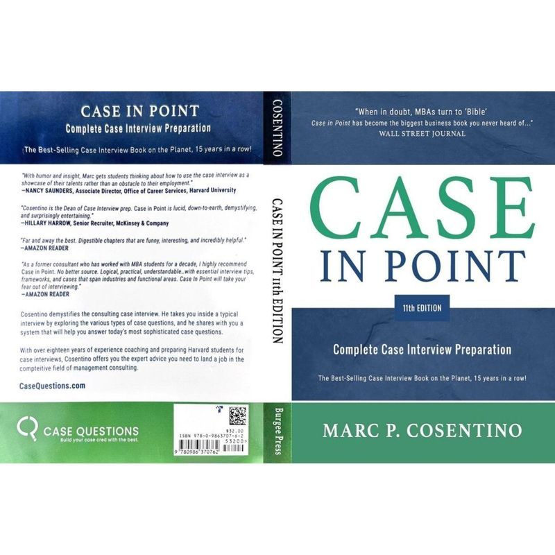 Paper English Books 332 Case in Point 11 Complete Case การสัมภาษณ์ Marc Patrick Cosentino