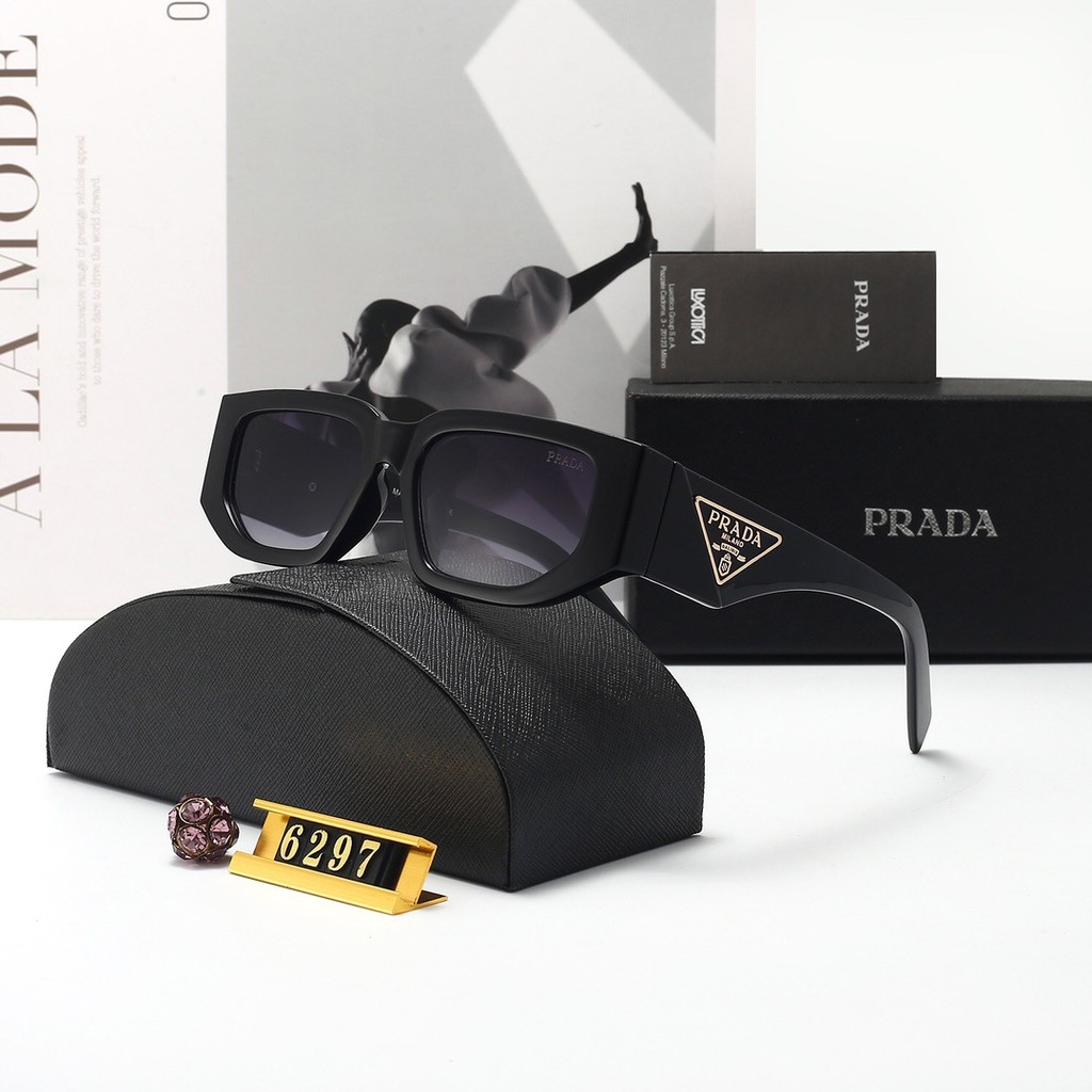 PRADA7022 แว่นกันแดดทรงสี่เหลี่ยมแว่นกันแดดเฉพาะผู้หญิง