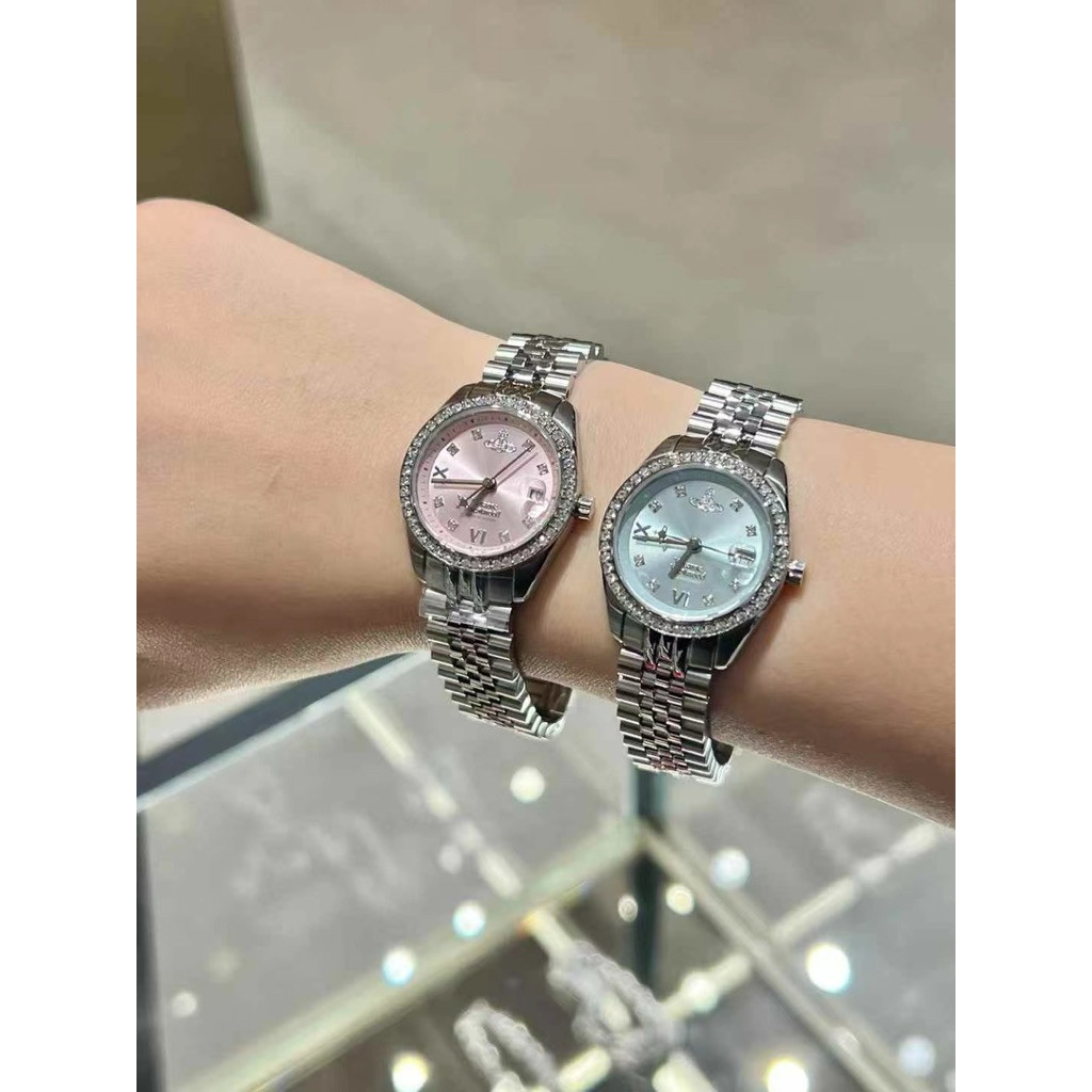 AUTHENTIC Vivienne Westwood VV317PKSL VV317LBLSL Ladies watch ราคา ถูกที่สุด ดีลบีเคเค แกลเลอรีภาพที่ 2