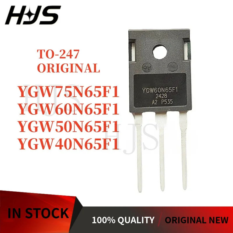 5PCS Original YGW40N65F1 YGW50N65F1 YGW60N65F1 YGW75N65F1 40N65 50N65 60N65 75N65 75N65F1 TO-247 ในส