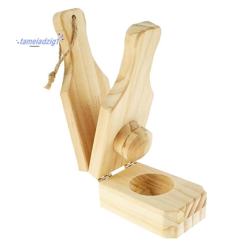 ไม้ Tostonera Plantain Press Banana Smasher Maker Plantain Press Smasher Plantain Tostones กดพร้อมที