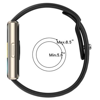 สายรัดซิลิโคนสําหรับ Huawei Band 11 อุปกรณ์เสริมสายรัดเปลี่ยนสร้อยข้อมือกีฬาสร้อยข้อมือสําหรับ Huawei Bands 11 Pro NFC