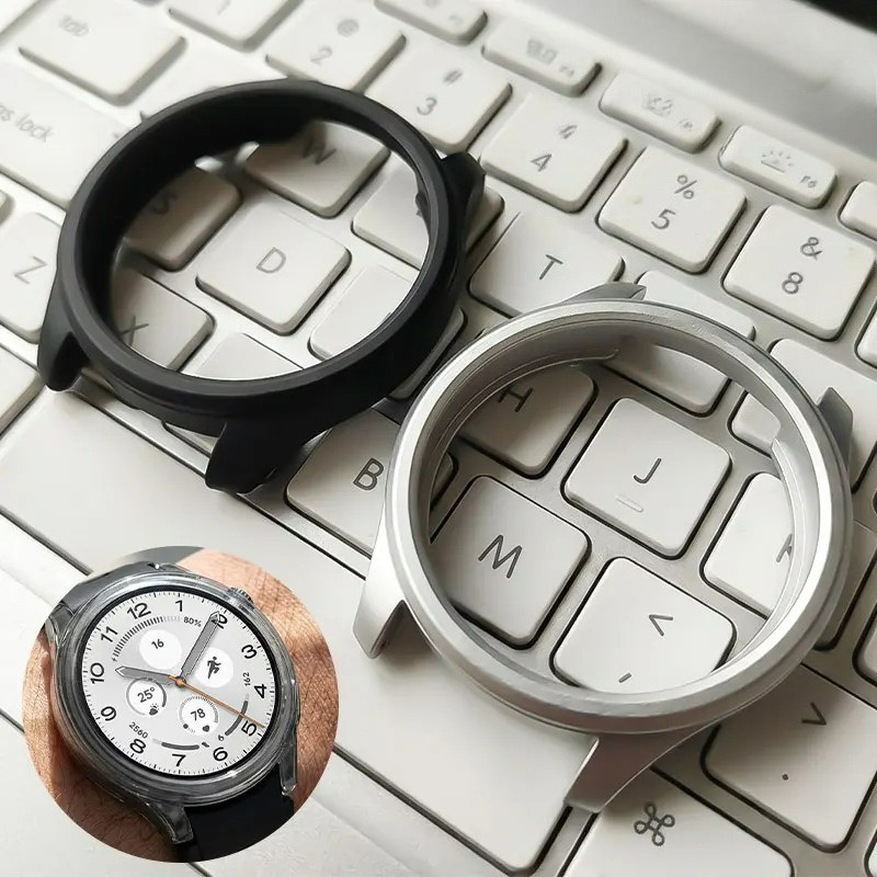 กรณี พีซี สําหรับ for Xiaomi Watch S5 สมาร์ทนาฬิกาเคลือบฝาครอบป้องกันกลวงกันชนเชลล์อุปกรณ์เสริม
