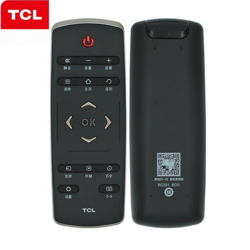 ต้นฉบับ TCL รีโมทคอนโทรลทีวี L43E6800A-UDS L50/L58/L65E6800A-UDS