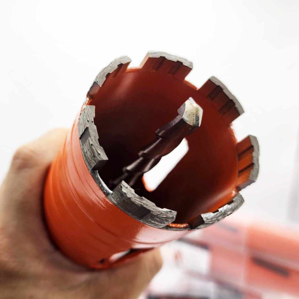 BW Tool โฮลซอเจาะปูน โฮซอลเจาะคอนกรีต หัวเพชร 2.5 นิ้ว ความยาว 160mm - รูปที่ 2