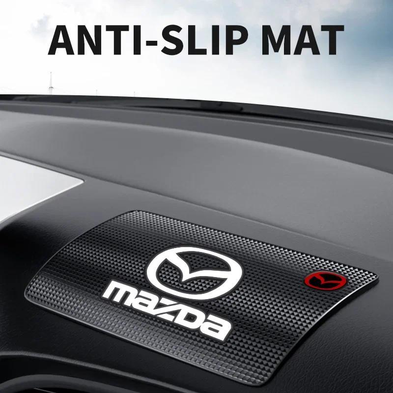 1PCS รถ Anti-SLIP MAT Pad ยางมือถือ Sticky Dashboard ขาตั้งโทรศัพท์ลื่นสําหรับ MAZDA 3 BK BL 5 CR CW