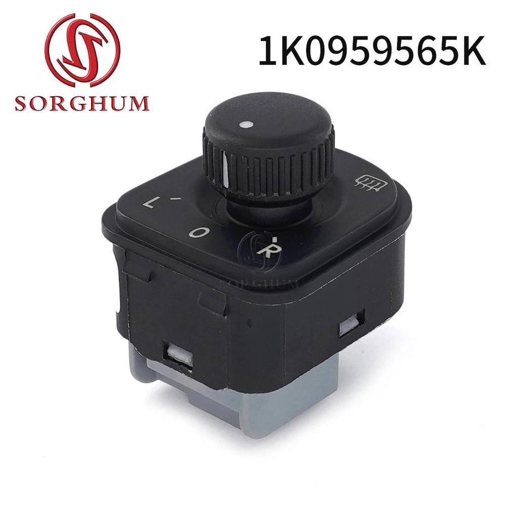 SORGHUM 1K0959565K สําหรับ Volkswagen VW Jetta MK5 Golf 6 Tiguan Passat รถด้านข้างกระจกสวิทช์ควบคุมป