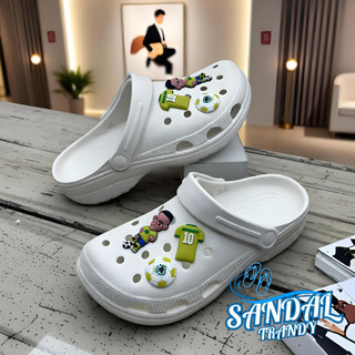 Sandal unisex Baim terbaru, sandal pria bergaya, bahan karet EVA datar, nyaman dan anti selip.