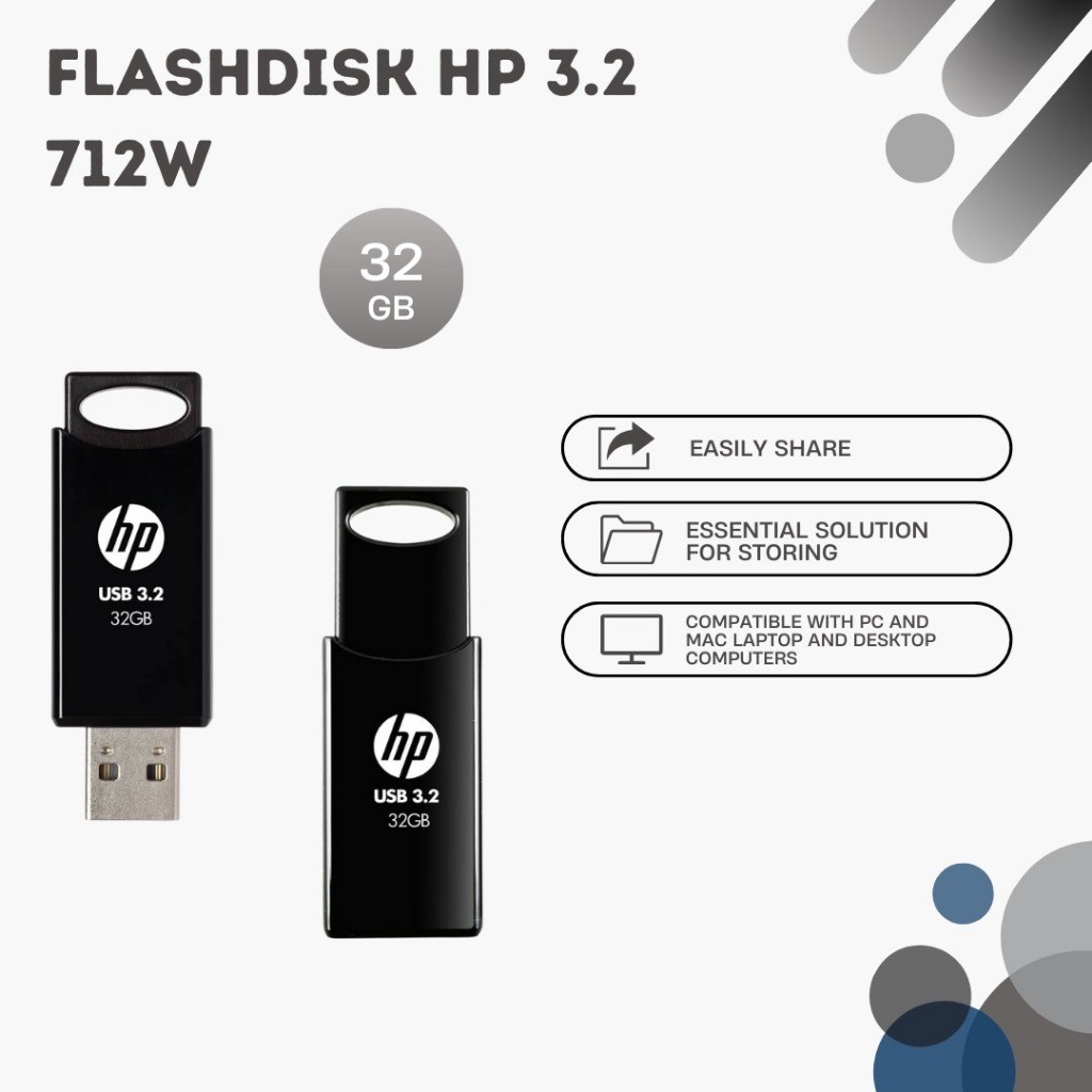 HP 32GB 3.2 712B Flashdisk 32GB HP Storage