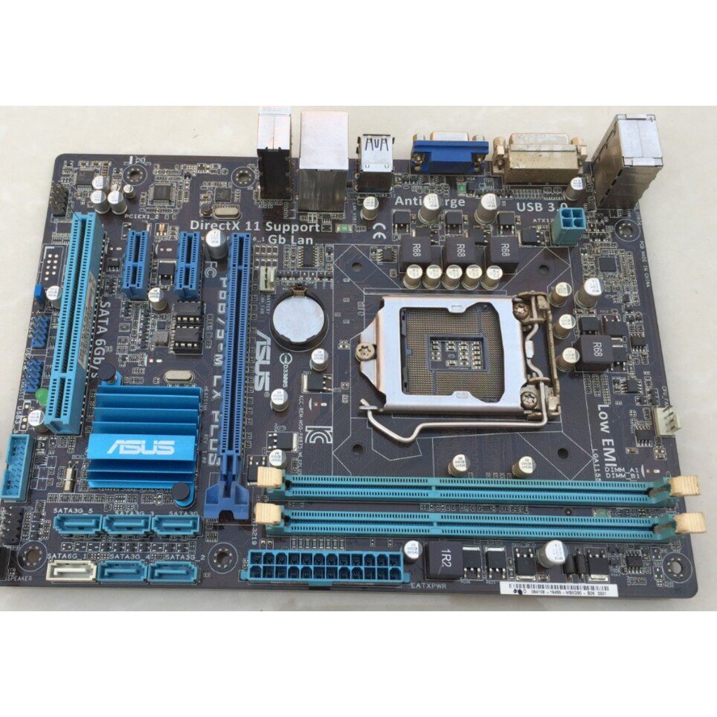 เมนบอร์ด Asus ชิปเซ็ต B75 (รุ่น P8B75-M LX PLUS, B75M-PLUS LE) สำหรับ Intel Socket LGA1155 (รองรับ C