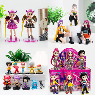 KPop Demon Hunters Rumi Mira ของเล่นตกแต่ง 10 ชิ้น Saja Boys…