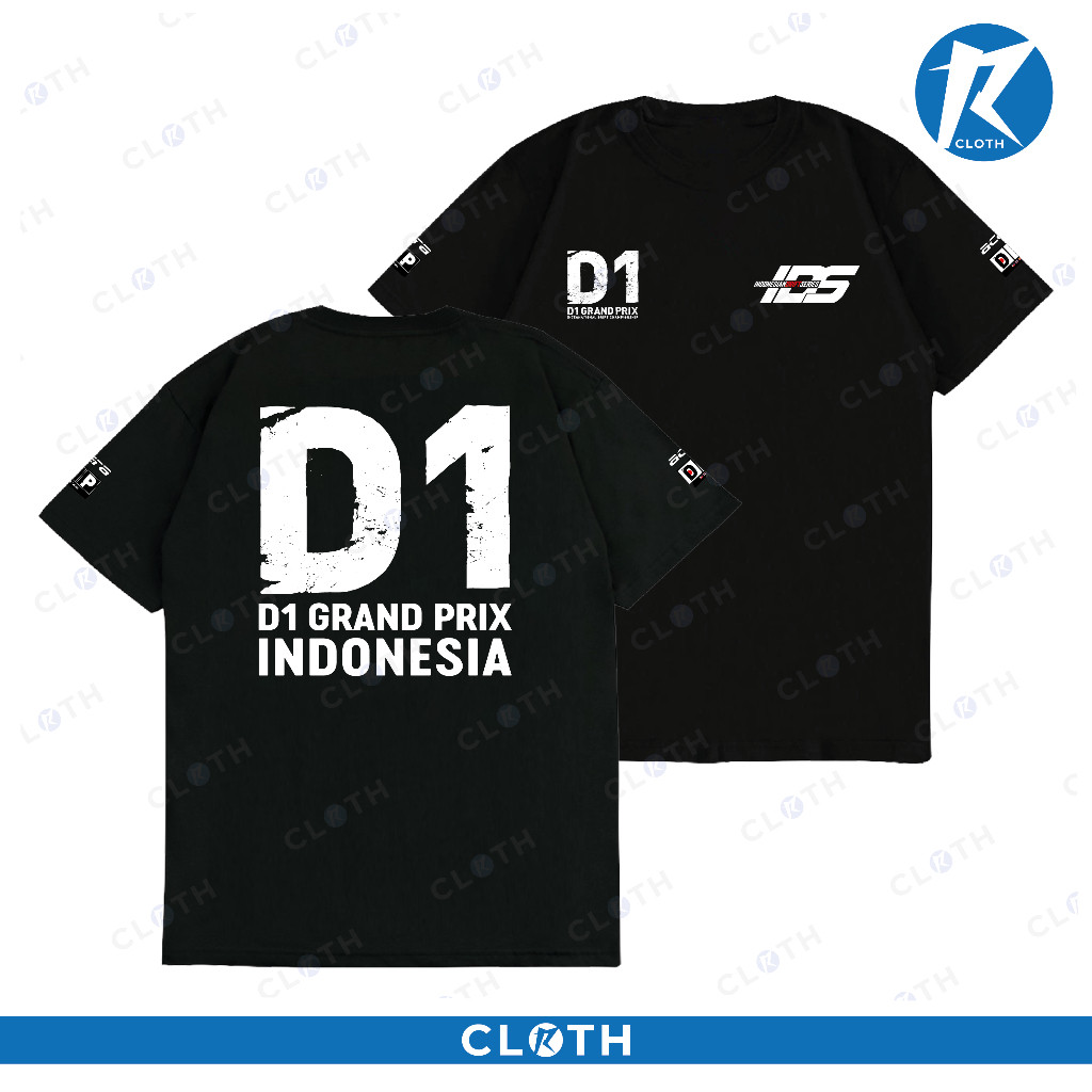 D1GP INDONESIA GRANDPRIX IDS GARAGE DRIFT เสื้อยืด