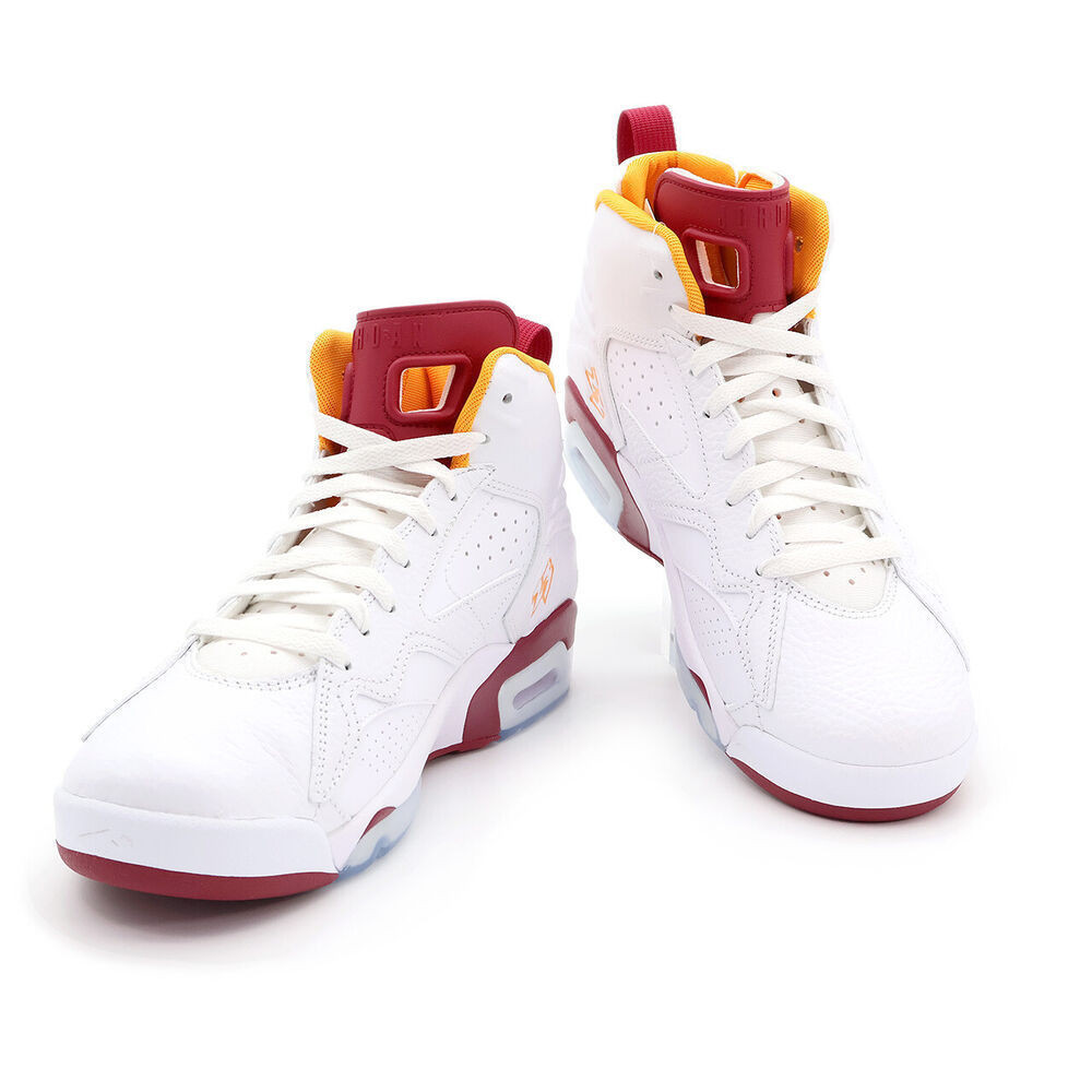 2025 DZ4475-168 Jordan MVP White Cardinal Red Vivid Orange Black (Men)