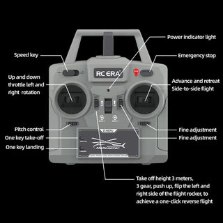 JJRC C032 Uh-1 Huey จําลอง 3d หก Way Aileron ฟรีย้อนกลับ Flying Stunt เฮลิคอปเตอร์ไฟฟ้ารีโมทคอนโทรลเครื่องบินรุ่นของเล่น