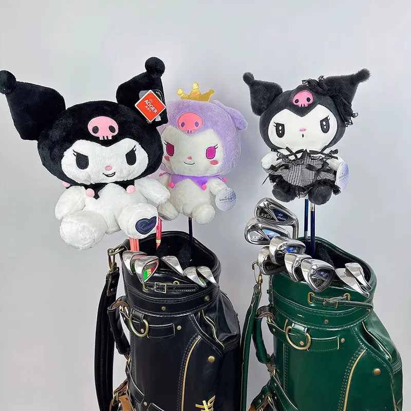 Cute Plush Golf Head Cover Golf Club Cover Driver Golf Club Head Cover Driver Headcovers