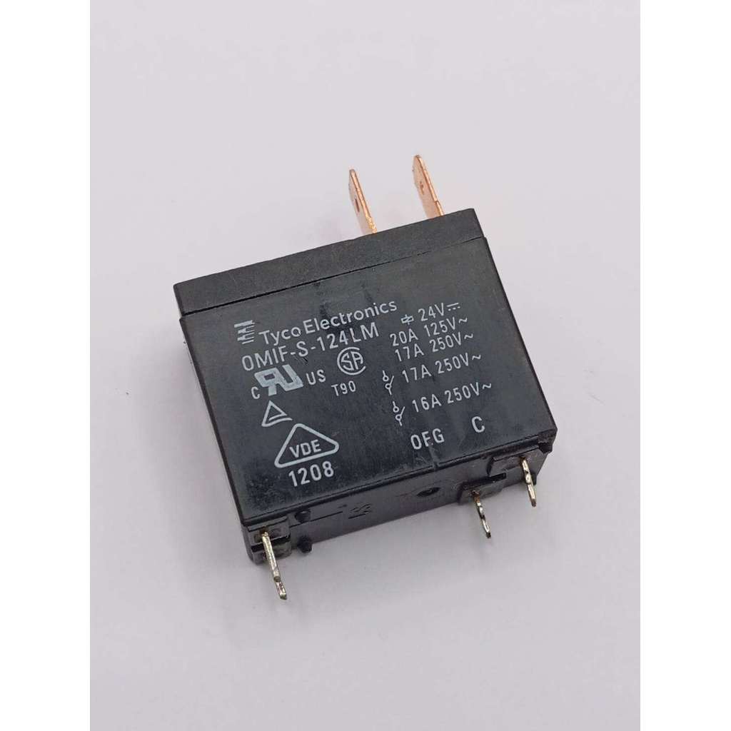 รีเลย์ Tyco Electronics OMIF-S-124LM OMIF-S-112LM 20A ที่ 125VAC หรือ 17A ที่ 250VAC มีประกัน