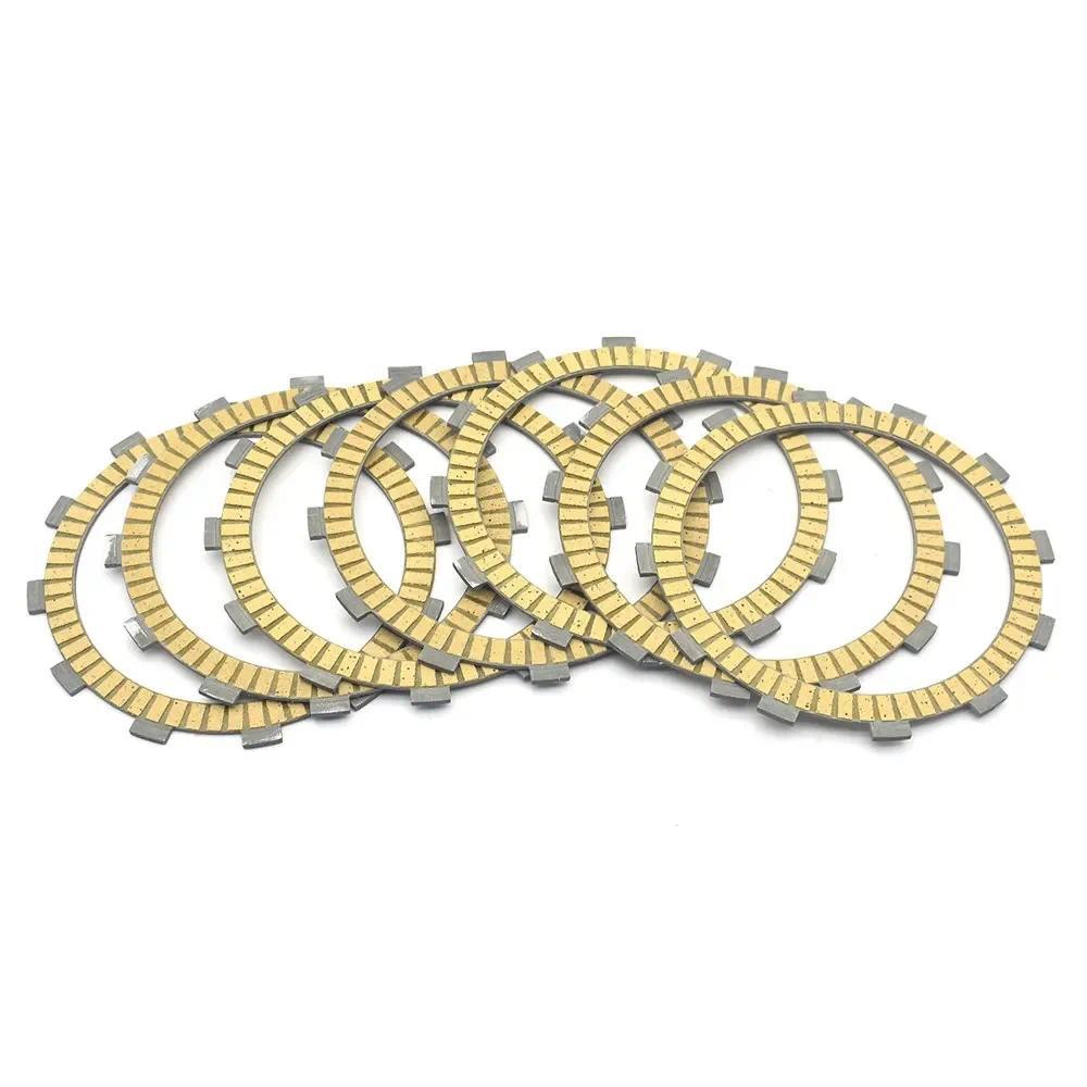 คลัทช์แผ่นแรงเสียดทานชุดสําหรับ KAWASAKI VN400 Vulcan ZR400 ZRX400 Zephyr ZX400 ZZR400 EN450 EN500 V