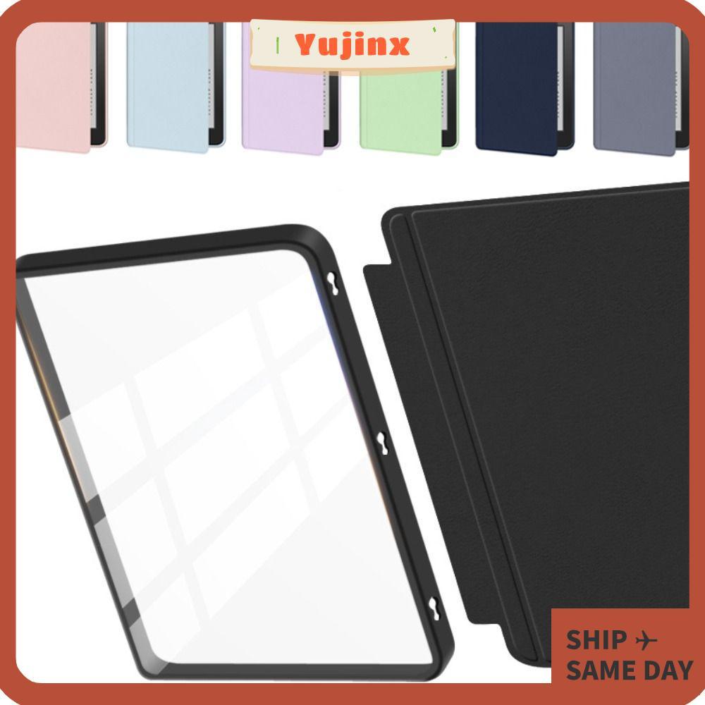 YUJINX , Snap-on ที่ถอดออกได้ e-Reader Cover, สีสันโปร่งใส Auto Wake/Sleep เคสกันกระแทกสําหรับ Kindl