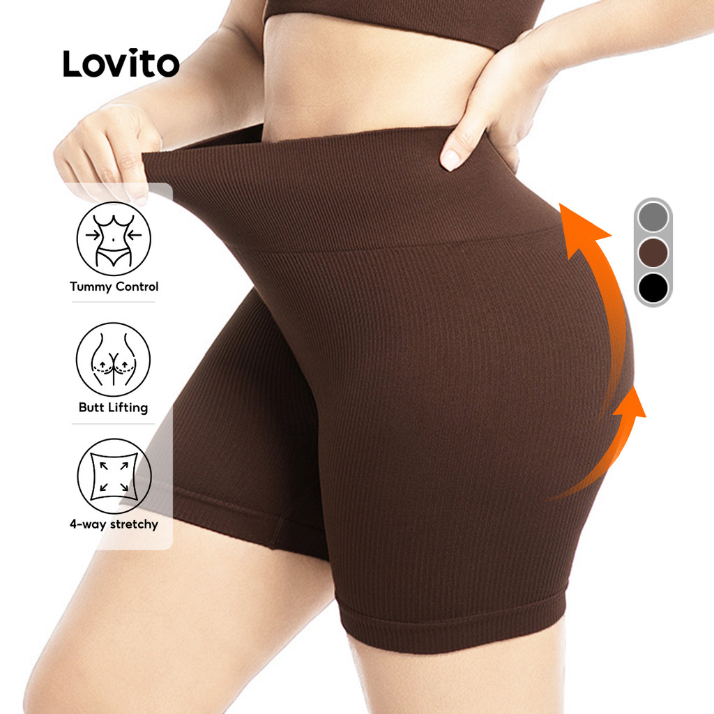 Lovito กางเกงขาสั้นสปอร์ต LNA133046