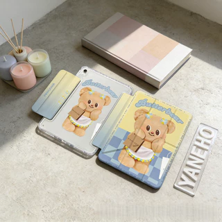 เคสไอแพดกันกระแทก ฝาพับ Tri-Fold / Multi-Fold ตั้งได้หลายมุม ชาร์จปากกา สำหรับ Pro11 Air4/5/6/7 Gen10/11