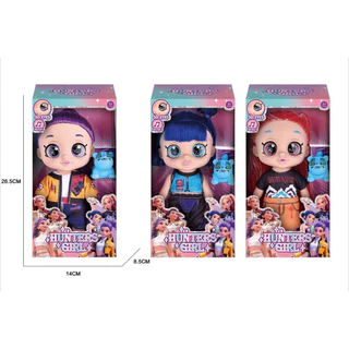 น่ารักการ์ตูนเพลง KPop Demon Hunters Action Figure Rumi Mira Zoeey ตุ๊กตา 23 ซม.เคลื่อนย้ายได้รูปของเล่นสําหรับของขวัญเด็ก