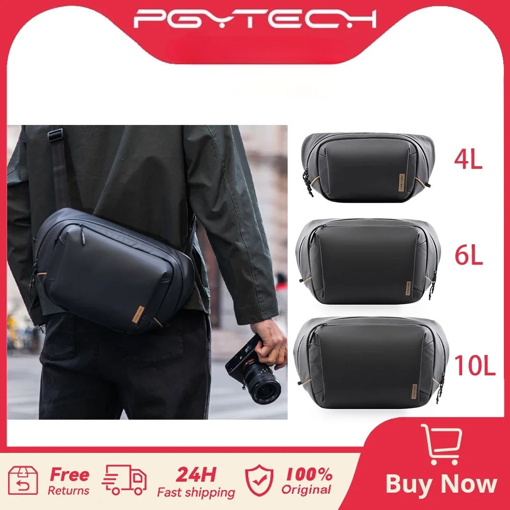 PGYTECH OneGo Solo V2 กระเป๋าสะพายกล้อง 4L 6L 10L อัพเกรดคุณภาพสูง Professional Photographer กระเป๋า