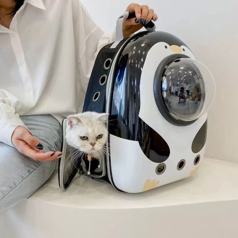 便携太空舱宠物背包外出猫咪用品全套一整套猫咪外出包宠物背包20251229Portable Capsule Pet Backpack for Go Out Cat Supplies Complete 