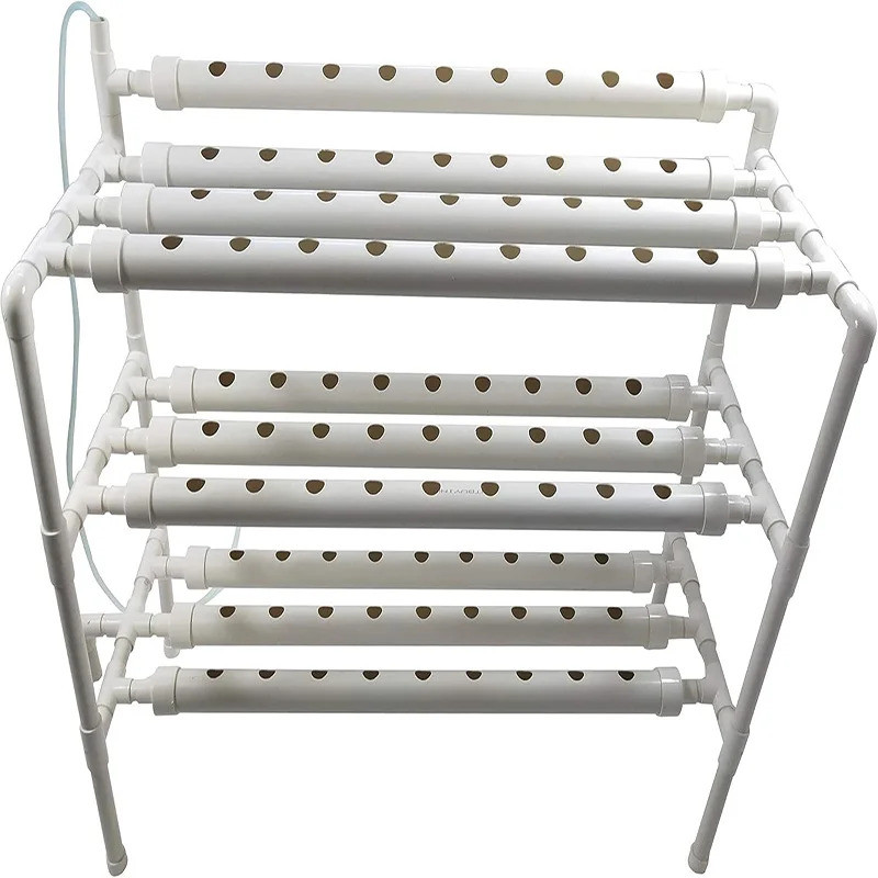 Hydroponic Site Grow Kit 90 ระบบเว็บไซต์พร้อมตะกร้า Nest ปั๊มน้ําและฟองน้ํา Plant Site Grow Kit (110