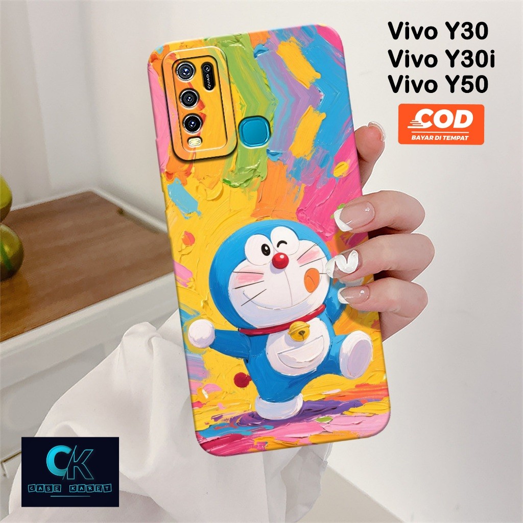 เคส HP Samsung Vivo Y30 / Y30i / Y50 - เคสแฟชั่นการ์ตูน - เคสยาง - เคส Vivo Y30 / Y30i / Y50 ล่าสุด 