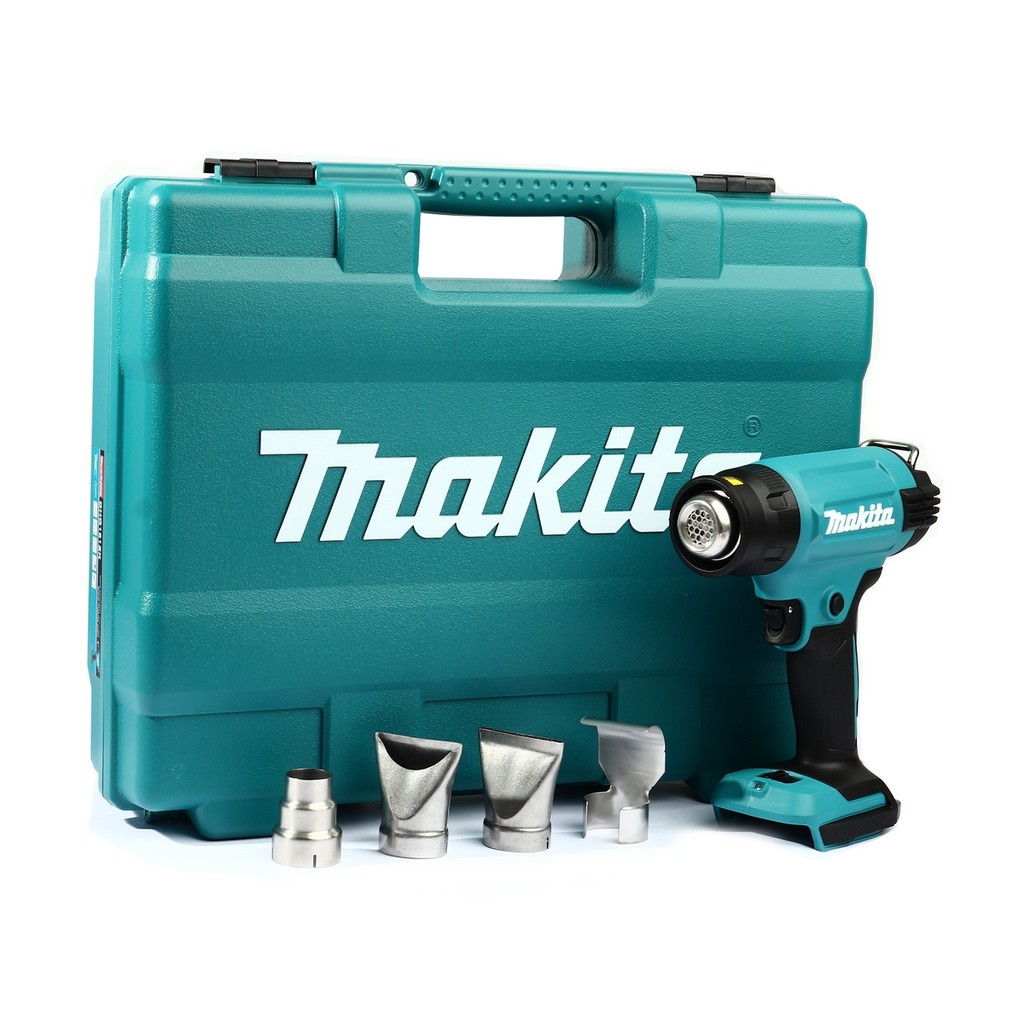 MAKITA DHG181ZK เครื่องเป่าลมร้อนไร้สาย 18 โวลต์ ไม่รวมแบตเตอรี่-แท่นชาร์จ (มากีต้า)