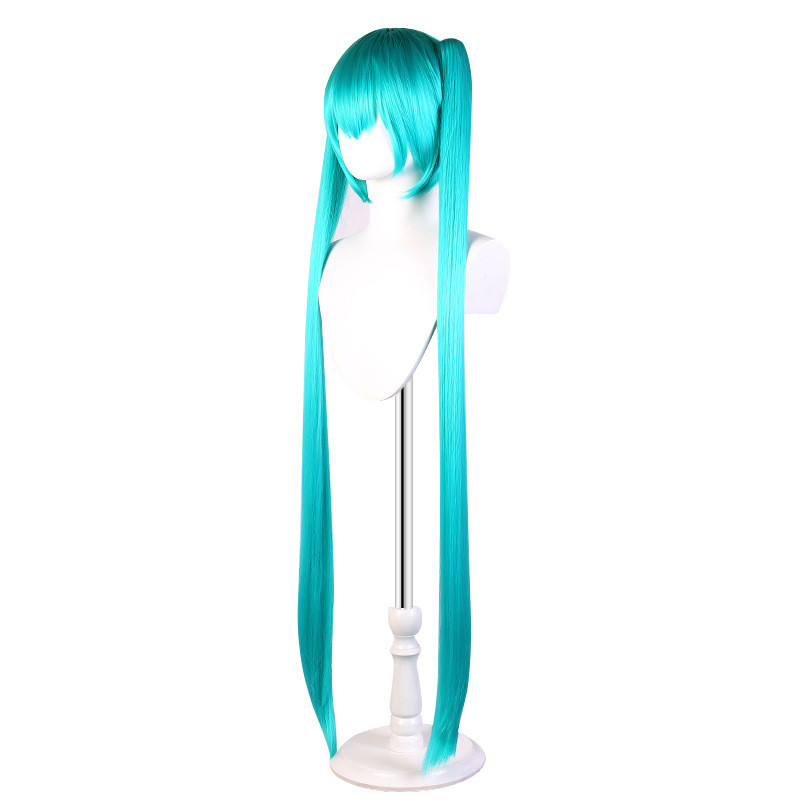 5CSE คอสเพลย์วิกผม Vocaloid Lake Blue Hatsune MIKU Hatsune MIKU วิกผมอะนิเมะ Huafei