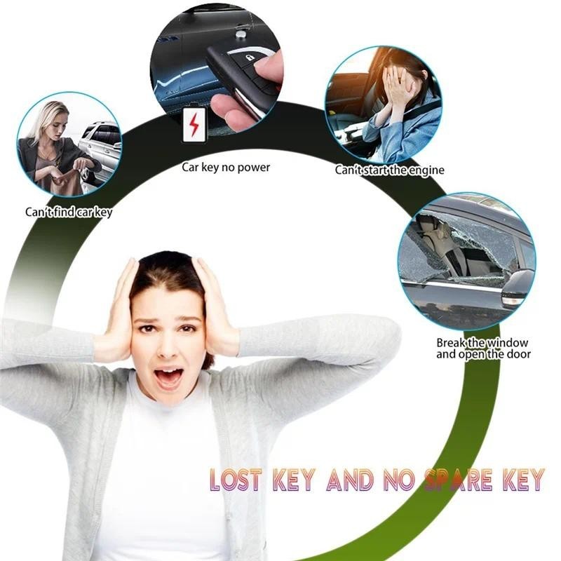 XKB508EN ลวด Universal Remote Key 2 ปุ่ม Fob สําหรับ VW B5 สไตล์สําหรับ Xhorse VVDI Key เครื่องมือ 5