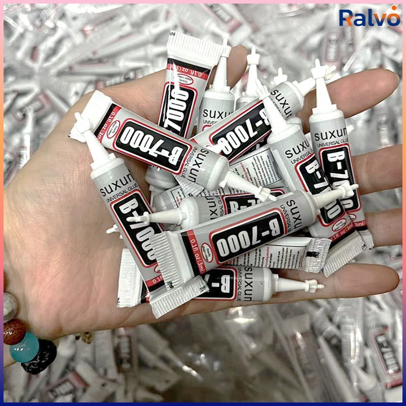 R.O. ยางกาว B7000 ปลายเข็ม ใช้สำหรับติดหน้าจอโทรศัพท์มือถือ งาน handicraft DIY แห้งช้า แบบใส - รูปที่ 5