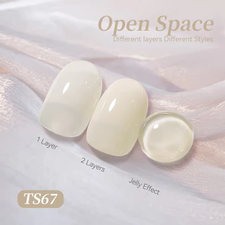 BORN PRETTY 15ml Jelly Jade Nude สีชมพูเจลยาทาเล็บธรรมชาติสีชมพูโปร่งแสงสี LED UV Gel Soak Off สําหรับ Home Salon Nail Art DIY