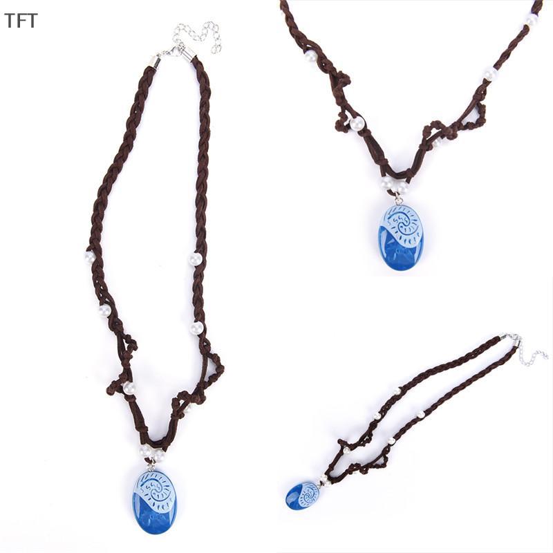 (FTT) สร้อยคอแฟชั่นผู้หญิง Moana จี้คอสเพลย์สร้อยคอโซ่เครื่องประดับใหม่