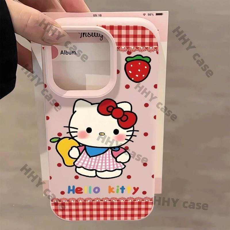 เคส Redmi Note 15 14 5G เคส Redmi Note 15 14 Pro 5G เคส Redmi Note 15 14 Pro Plus 5G เคส กรณีใหม่สีชมพูลูกแมวผลไม้สไตล์แฟชั่นHigh-Endนุ่มCreative Nicheเคสโทรศัพท์HHY ราคาถูก Shopee Lazada
