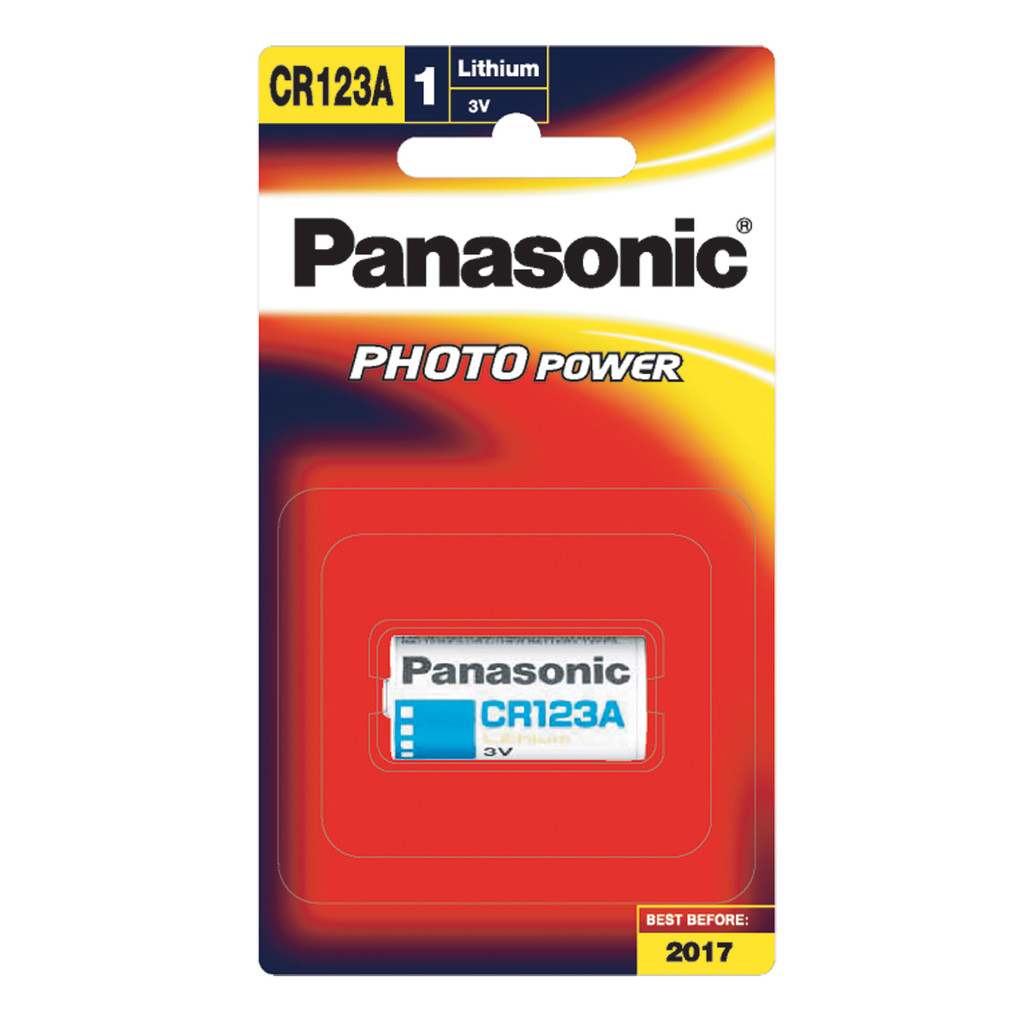 Panasonic ถ่านลิเธียม   CR-123W/1BNL