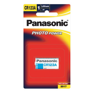 Panasonic ถ่านลิเธียม   CR-123W/1BNL