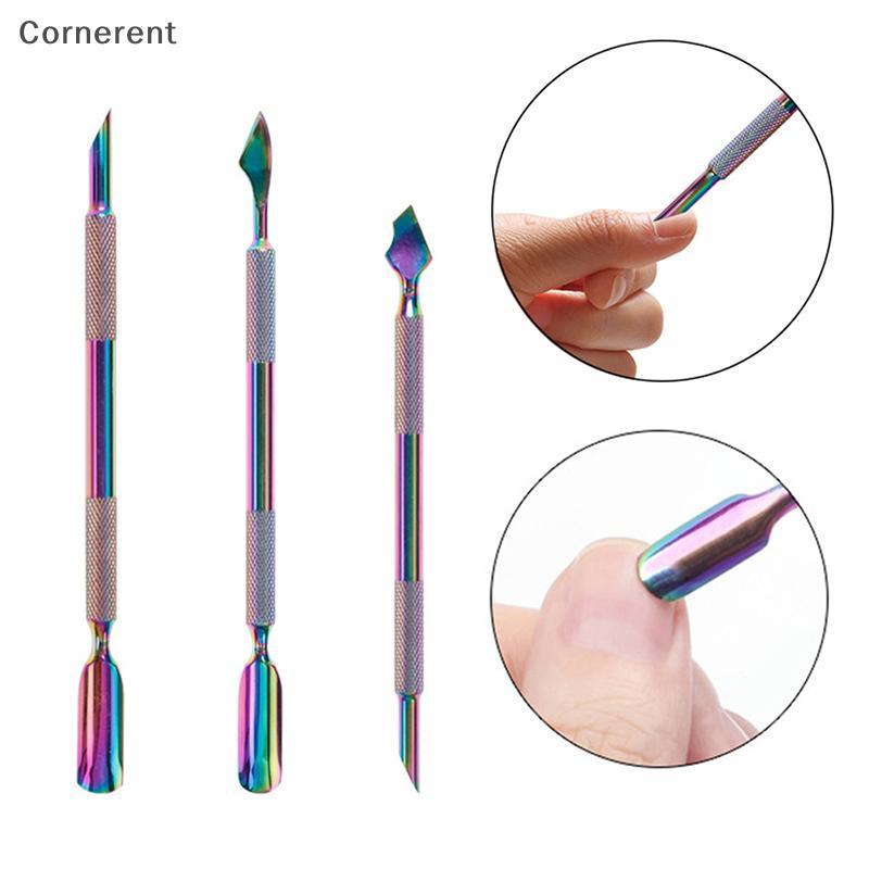 Null 1 PC Double-ended สแตนเลส Cuticle Pusher เล็บ Remover เล็บ Stis เครื่องมือสําหรับเล็บ null ราคา ถูกที่สุด ดีลบีเคเค แกลเลอรีภาพที่ 3