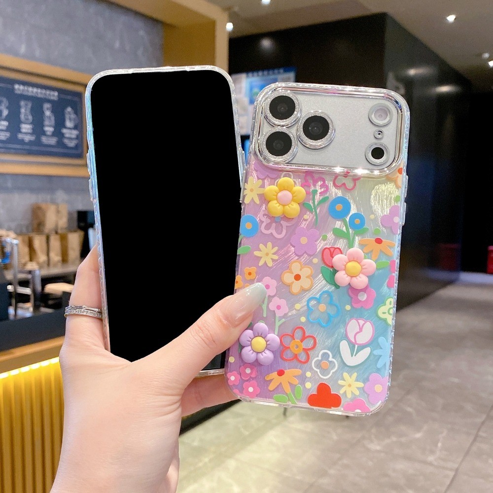 3D ดอกไม้เคสโทรศัพท์สําหรับ Huawei Nova 12i 13i 14 9 SE Pura 80 P60 P50 P40 Honor X7D X9D X9C X7C X8
