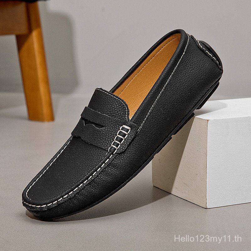 รองเท้าขับรถผู้ชาย Loafer Boat Slip On Loafer น้ําหนักเบา HDB4