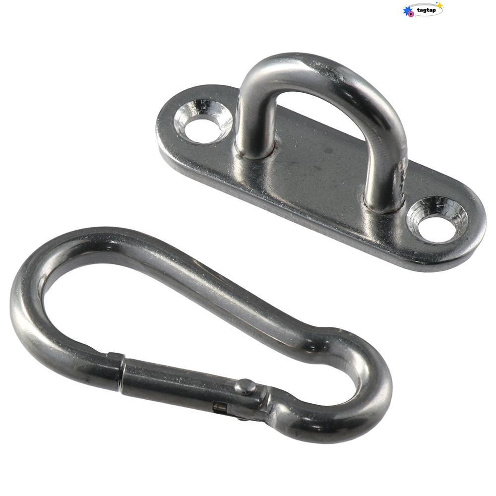 INNEW 1/5 ชุด U ตะขอ Mount Hook เพดานแขวนผนัง U เรือ Snap Hook