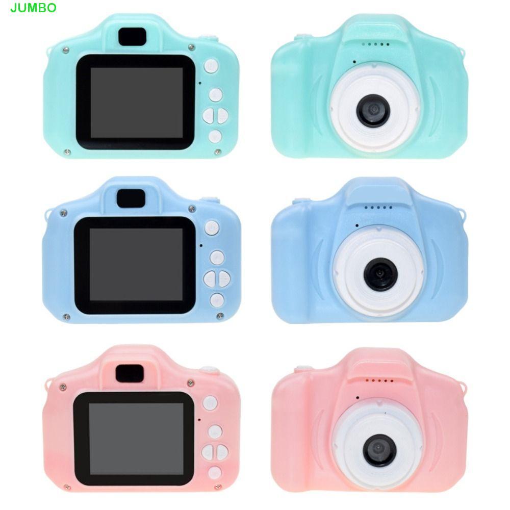 JUMBO Mini Children Camera, ถ่ายภาพเด็กเล็ก Mini Digital Camera, Video Camera Kids Camera Selfie HD 