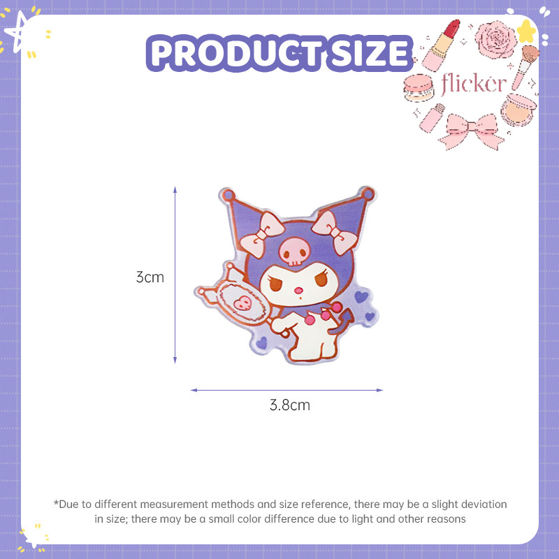 ของขวัญนักเรียน. เข็มกลัดตกแต่งกระเป๋านักเรียนโลโก้ Sanrio น่ารัก เข็มกลัดปกสุนัข Patcha การ์ตูน