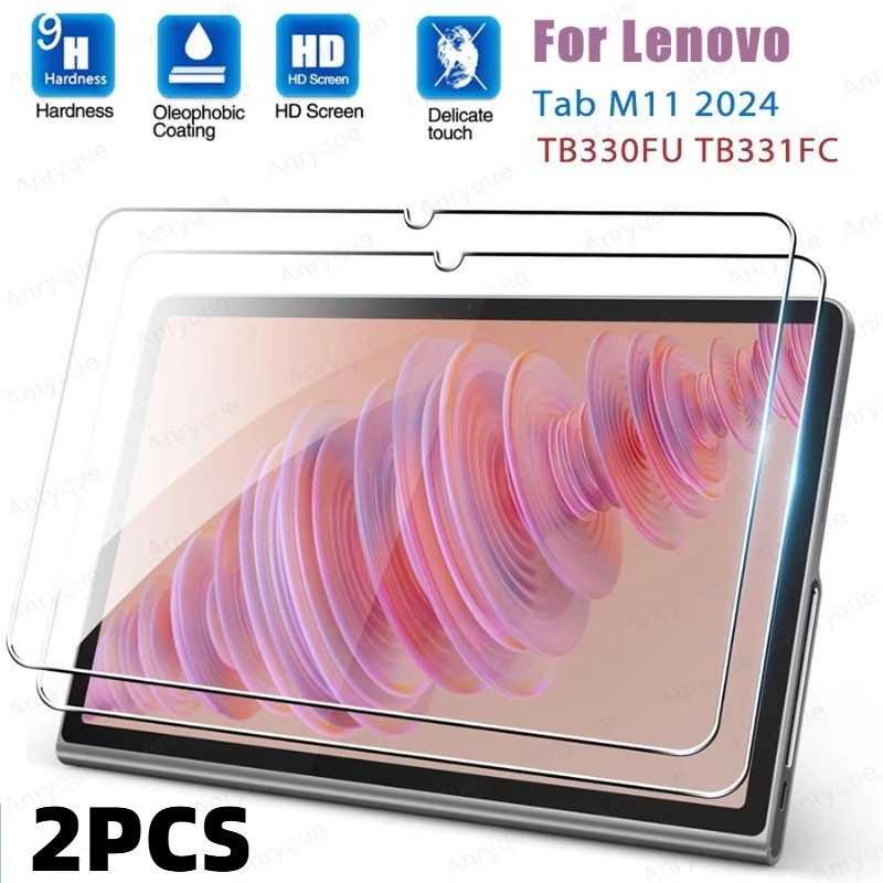 1-2Pcs HDฟิล์มกระจกนิรภัยสําหรับLenovo Tab P11 M11 M10 K10 Plus Gen 3 Pro 11 2021 Matte Frostedฟิล์ม