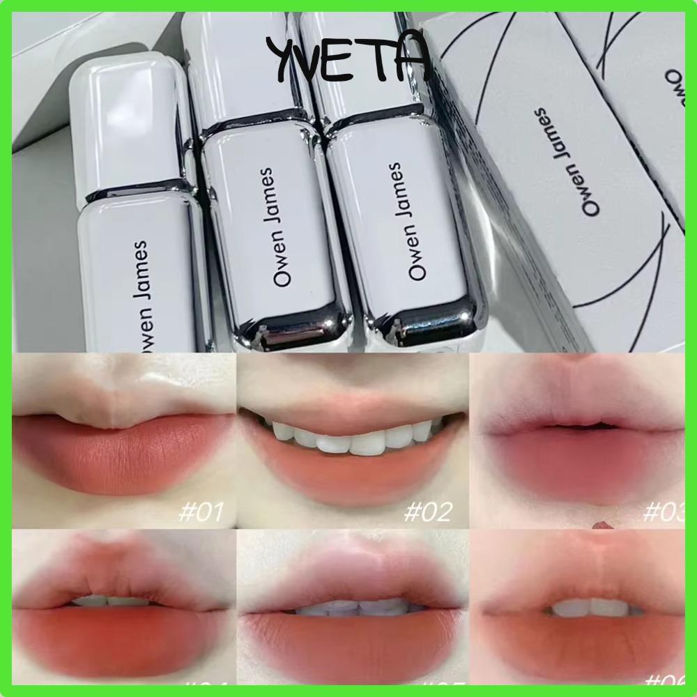 YVETA Cosmetics Lipstick, Non-fade Low Saturation Matte Lipstick, Soft Mist Long Lasting Velvet Lip 