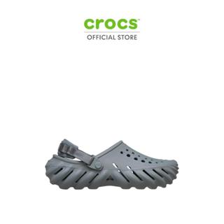CROCS รองเท้าลำลองผู้ใหญ่ ECHO CLOG รุ่น 207937-0Z3 - CONCRE…
