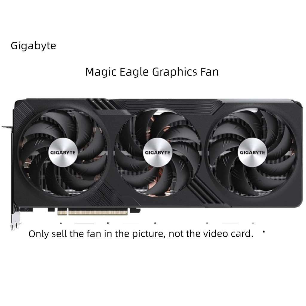 Gigabyte Radeon RX 7900 XTX GAMING OC Magic Eagle กราฟิกการ์ดพัดลมควบคุมอุณหภูมิ