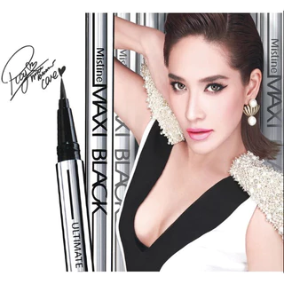 (แท่ง) Mistine Maxi Black Eyeliner มิสทิน แม็กซี่ แบล็ค อายไลเนอร์ เส้นคม ยกระดับความดำ