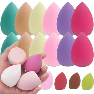 🌈พัฟฟองน้ําสําหรับแต่งหน้าใช้ได้ทั้งแบบแห้งและเปียก（สีส่งแบบสุ่ม）
